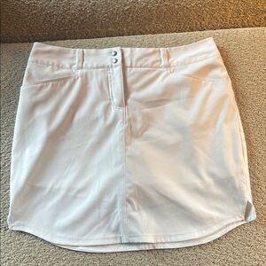 ADIDAS Stylish White Mini Skirt/Skort